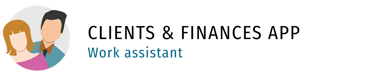 Clients & Finances — app logo